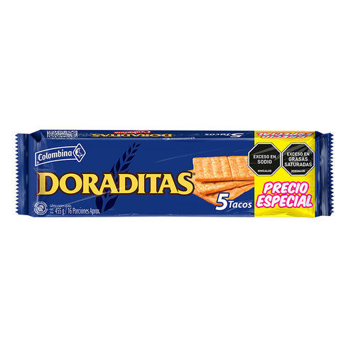 GALLETA CRAKENAS DORADITA 5 TACOS